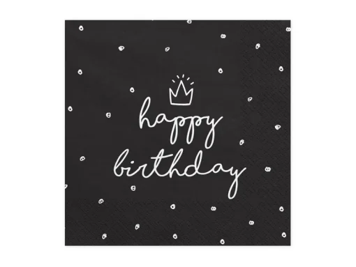 NAPKINS HAPPY BIRTHDAY
