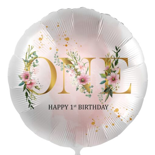 FOIL 1ST BIRTHDAY