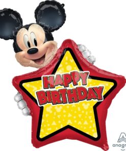 FOIL HAPPY BIRTHDAY MICKEY MOUSE
