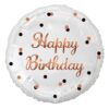 FOIL HAPPY BIRTHDAY ROSEGOLD