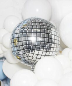 FOIL SILVER DISCO 1