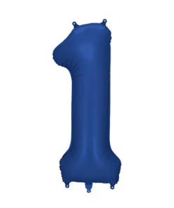 Μπαλόνια Foil Navy Blue Αριθμο