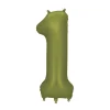 Μπαλόνια Foil Olive Αριθμοί