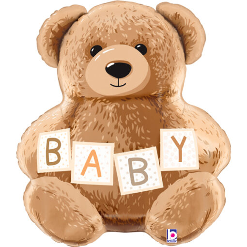 FOIL TEDDY BEAR