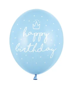 LATEX HAPPY BDAY BLUE