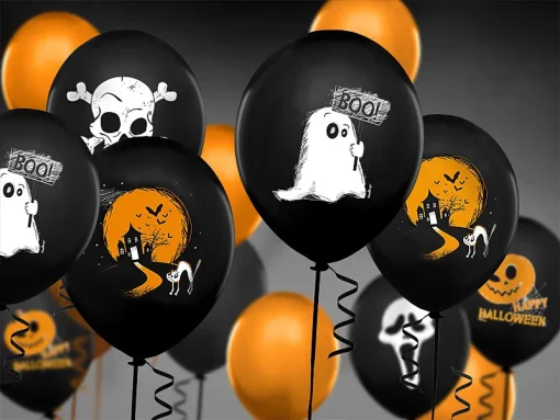 Μπαλόνι Latex 12'' Spooky Φάντασμα - Image 2