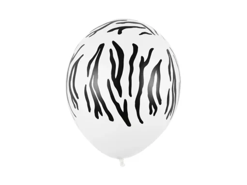 Μπαλόνι Latex 12'' Zebra