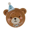 PLATES TEDDY BEAR