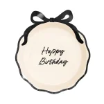 PLATES WITH BOW