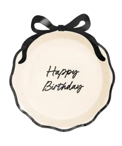 PLATES WITH BOW