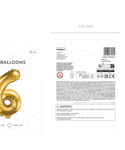 gold no 6 35cm