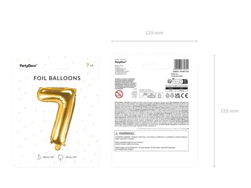 gold no 7 35cm