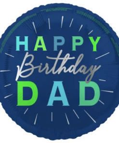 FOIL HAPPY BIRTHDAY DAD