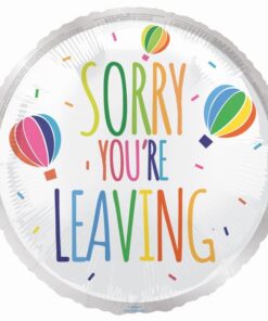 FOIL SORRY YOU ARE LEAVING