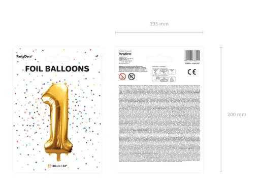 GOLD 86CM NO 1-2