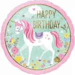 FOIL UNICORN HAPPY BI