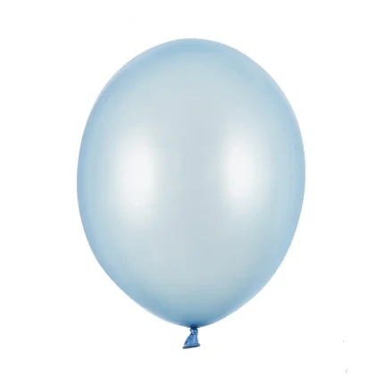 μπαλόνι λάτεξ baby blue μεταλλικό