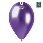μπαλόνι λάτεξ μοβ glossy