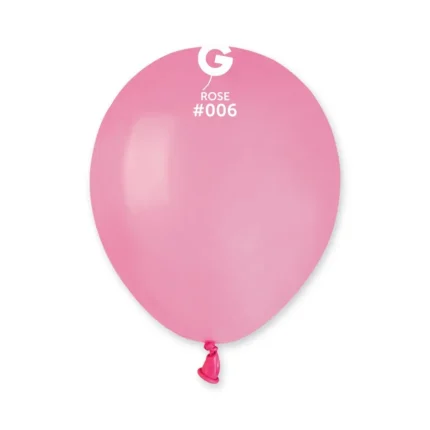 Μπαλόνια Λάτεξ Rose Pink 5″/13cm (100 τμχ )
