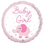 φοιλ μπαλόνι Baby Girl ελεφαντάκι