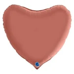 Μπαλόνι Foil Καρδιά Rosegold (36”/91cm)