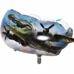 Μπαλόνι Foil Brainrots Κροκόδειλος Αεροπλάνο – Bombardiro Crocodilo
