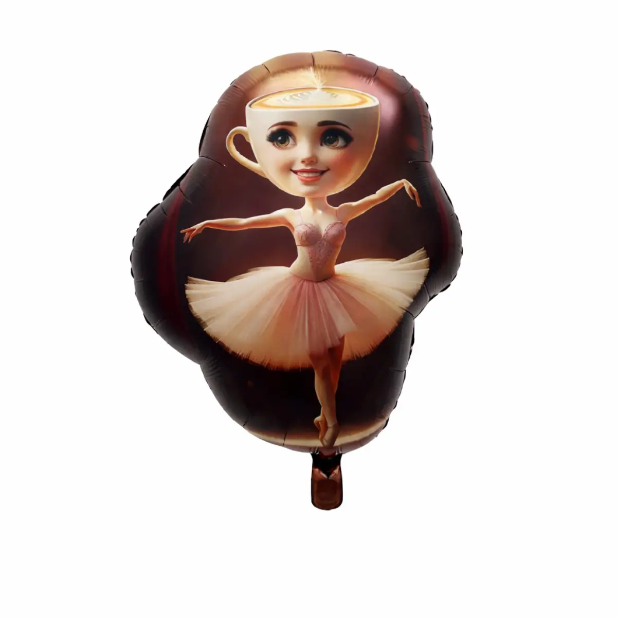 Μπαλόνι Foil Brainrots Ballerina Cappuccina Μπαλόνι Foil Brainrots Ballerina Cappuccina