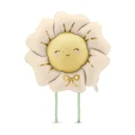 Μπαλόνι Foil Walking Flower Light Beige (31”/80cm)