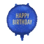 Μπαλόνι Foil Happy Birthday Navy (14''/35cm)