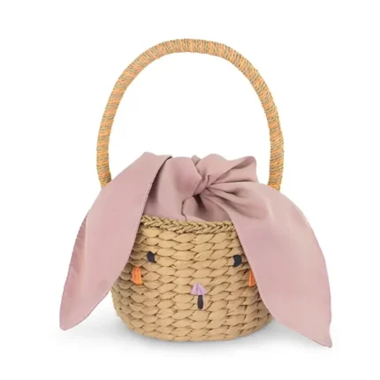 Καλαθάκι Bunny με Υφασμάτινα Αυτιά – 28 εκ.