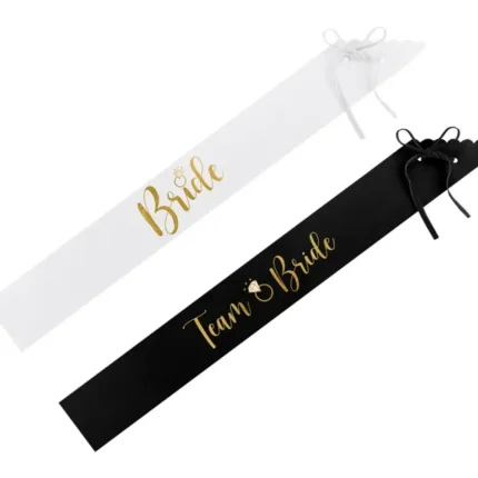 Σετ Κορδέλες Bride & Team Bride – 6 Τεμ.