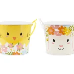 Πασχαλινά Καλαθάκια Treat Buckets – 14 εκ. (Σετ 2 Σχεδίων)