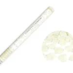Κανόνι Κομφετί με Ροδοπέταλα – Cream 60cm