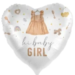 Μπαλόνι Foil “Hi Baby Girl” – 18
