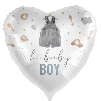 Μπαλόνι Foil “Hi Baby Boy” – 18”