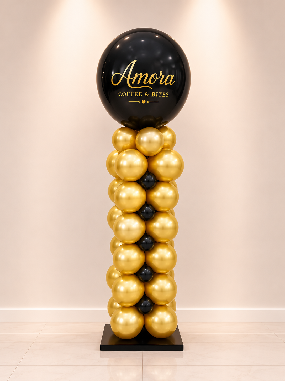 Στήλη μπαλονιών “ Amora “ Στήλη μπαλονιών “ Amora “