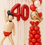 Σύνθεση Μπαλονιών 40 Γενεθλίων | Balloon Decoration