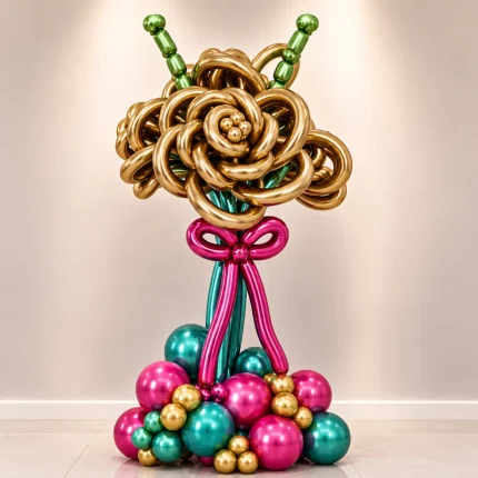 Χειροποίητη Ανθοδέσμη από Μπαλόνια Deluxe – Luxury Balloon Bouquet