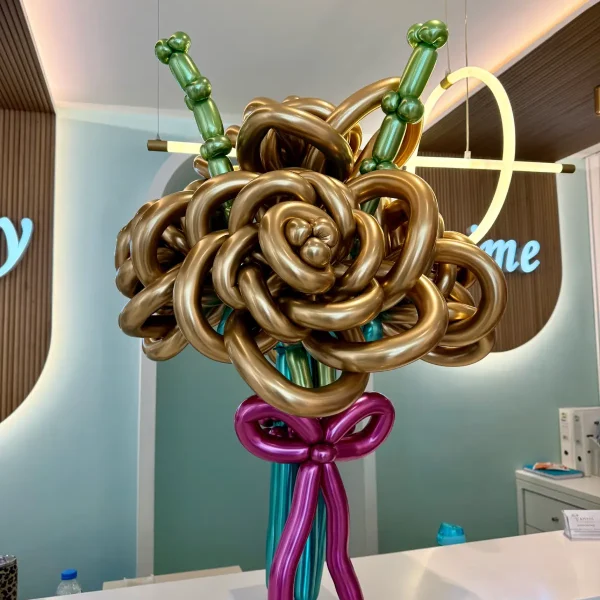 Χειροποίητη Ανθοδέσμη από Μπαλόνια Deluxe – Luxury Balloon Bouquet