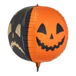 Foil Στρογγυλό Μπαλόνι Halloween Κολοκύθες 50cm