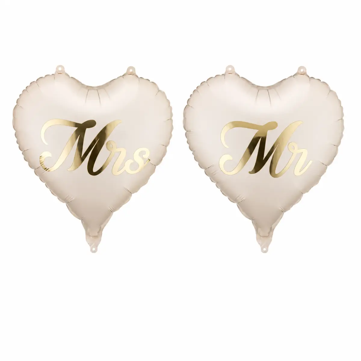 Μπαλόνια Foil Καρδιές Mr and Mrs (18''/45cm) Μπαλόνια Foil Καρδιές Mr and Mrs (18''/45cm)